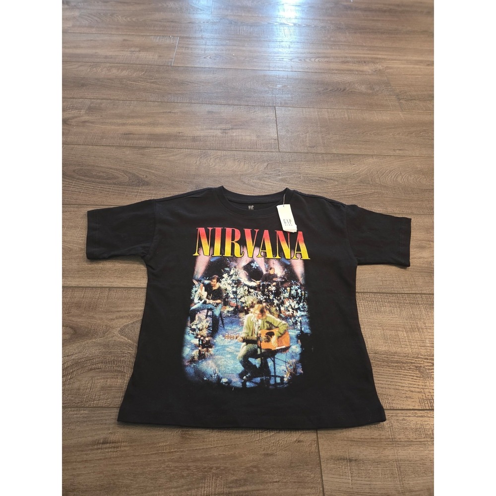 Gap‎ kids boys nirvana band tee size 4-5